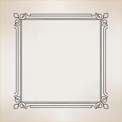 Artistic frame for picture or quote