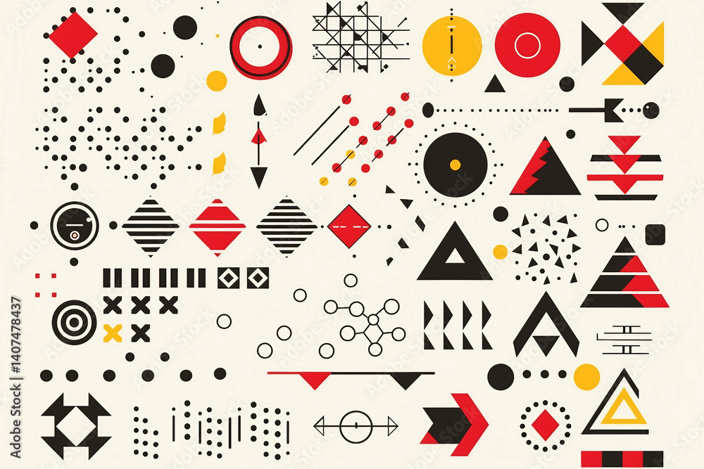 Aufkleber retro generative ai artwork featuring a colorful circular pattern with intricate details in warm bro