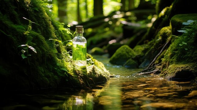 imge cork message in a bottle