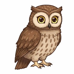 Obraz premium owl vector illustration