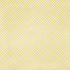 Yellow plaid gingham, scottish tartan texture, grid graph paper with rhombus squares pattern, picnic napkin and curtain tablecloth, vector seamless geometric checkered fabric