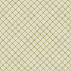Brown plaid gingham, scottish tartan texture, grid graph paper with rhombus squares pattern, picnic napkin and curtain tablecloth, vector seamless geometric checkered fabric