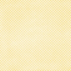 Yellow plaid gingham, scottish tartan texture, grid graph paper with rhombus squares pattern, picnic napkin and curtain tablecloth, vector seamless geometric checkered fabric