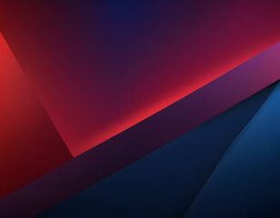Abstract dark blue-red gradient background with diagonal geometric shapes and lines, abstract background vector illustration.