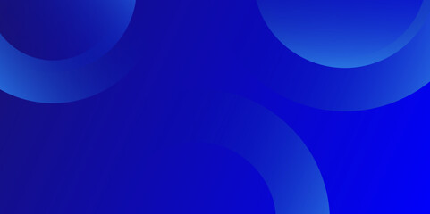 abstract blue circle background.Blue vector minimalist simple abstract geometric banner design  for poster template on web backdrop brochure flyer landing page and webinar. vector illustration.