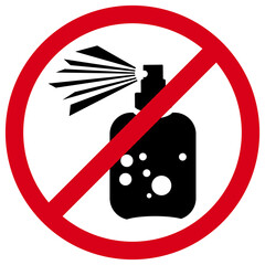 No Perfume Symbol. Perfume Prohibited Sign. Fragrance Restriction Icon
Red Circle: No Perfume Allowed Here. Scent Ban Symbol.
