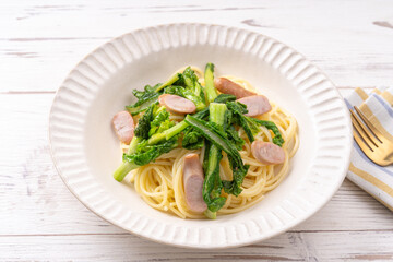 菜の花パスタ