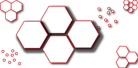 Elegant hexagonal tiles creating a modern and sophisticated pattern in bright, minimalist interior design. White Hexagonal Background. Luxury White Pattern. Futuristic abstract honeycomb mosaic white 