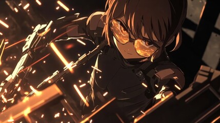 Metal fabricator welding intricate steel components. Featuring craftsmanship and precision