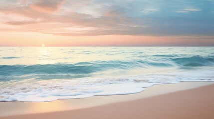 Obraz premium suntranquil blue tan background