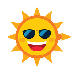 sun cartoon character