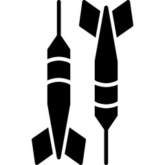 Inclined Dart Icon