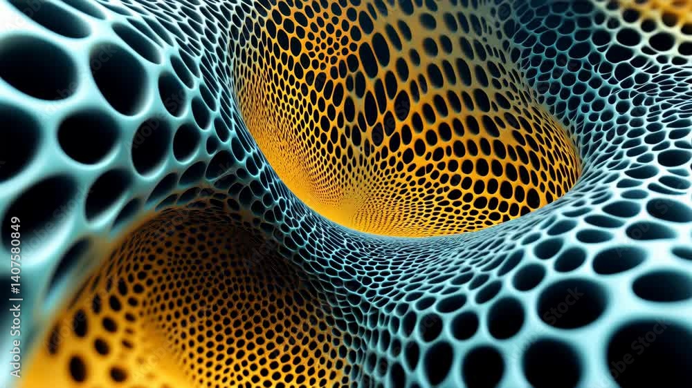 Aufkleber abstract digital mesh background in techno minimalist style for modern graphic design projects