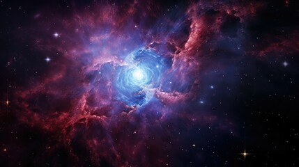 Fototapeta premium nebula dark star