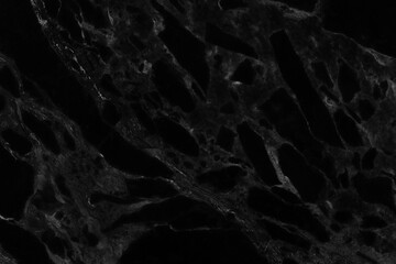 Black marble natural pattern for background, abstract natural marble black and white