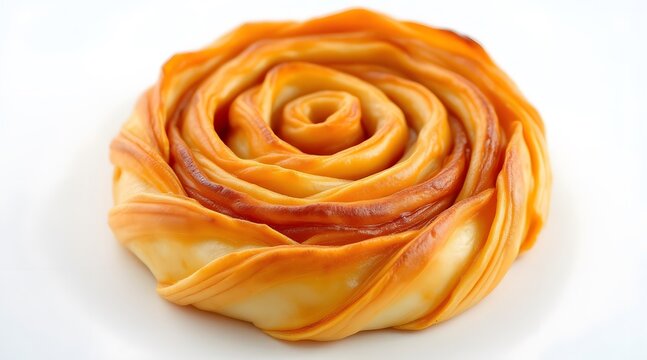 Delicious Baked Rose-Shaped Cheese Pastry