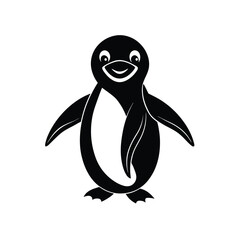 Fototapeta premium penguin on a white background