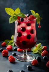 fresh fruit cocktail