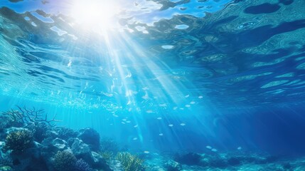 Naklejka premium coral light beam transparent background