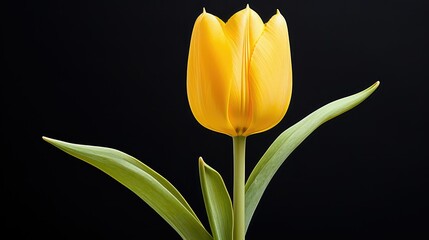 nature yellow flower isolated