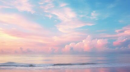 Fototapeta premium sky pastel background
