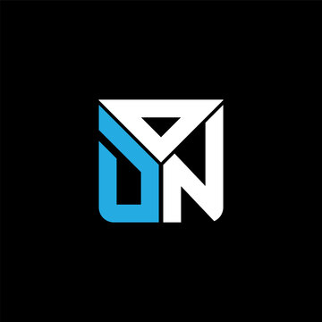ODN letter logo creative design with vector graphic, ODN simple and modern logo. ODN luxurious alphabet design