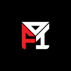 OFI letter logo creative design with vector graphic, OFI simple and modern logo. OFI luxurious alphabet design