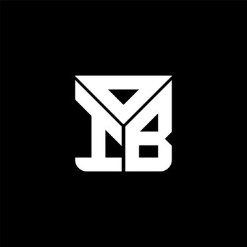 OIB letter logo creative design with vector graphic, OIB simple and modern logo. OIB luxurious alphabet design