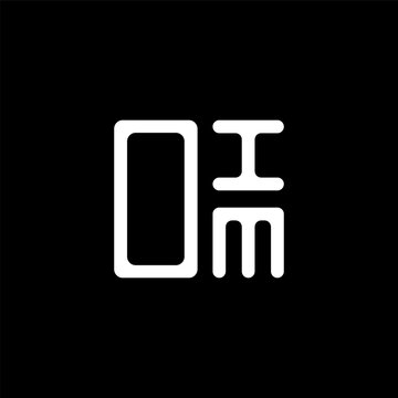 OIM letter logo creative design with vector graphic, OIM simple and modern logo. OIM luxurious alphabet design