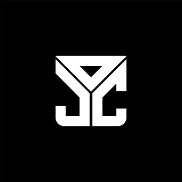 OJC letter logo creative design with vector graphic, OJC simple and modern logo. OJC luxurious alphabet design