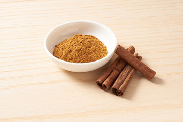 シナモン　スパイスイメージ