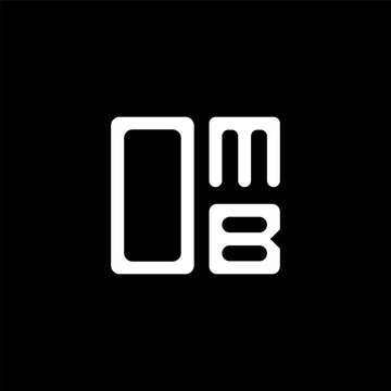 OMB letter logo creative design with vector graphic, OMB simple and modern logo. OMB luxurious alphabet design