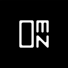 OMN letter logo creative design with vector graphic, OMN simple and modern logo. OMN luxurious alphabet design © Anar