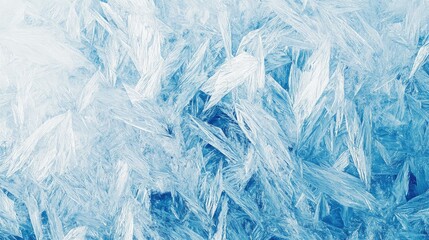 crystals blue white abstract background