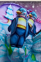 Pinguini in festa