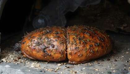 grilled chicken with vegetables