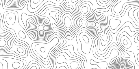 Fototapeta premium White topology topography vector art abstract. Vector geographic contour map. stylized relief diagram line wave carve pattern background. Topographic Maps can be used backgrounds for brand projects. 