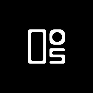 OOS letter logo creative design with vector graphic, OOS simple and modern logo. OOS luxurious alphabet design