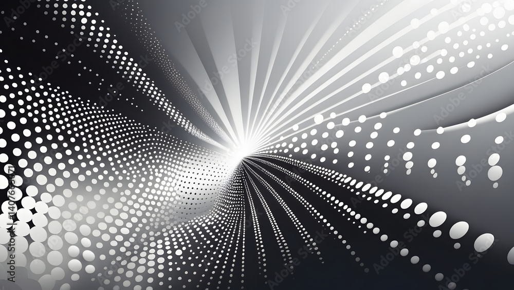 Poster dynamic abstract pattern: a captivating digital artwork showcases a mesmerizing interplay of light a