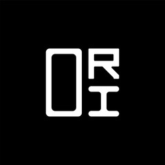 ORI letter logo creative design with vector graphic, ORI simple and modern logo. ORI luxurious alphabet design