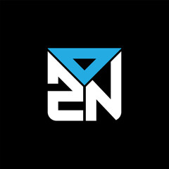 OZN letter logo creative design with vector graphic, OZN simple and modern logo. OZN luxurious alphabet design