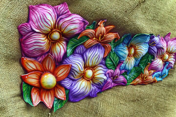Esplosione floreale 3758c