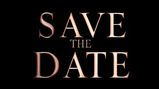 Important Save the Date Announcement for a Special Event Generative AI