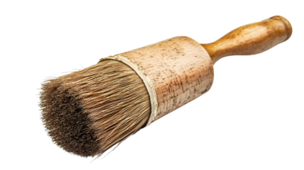 Professional Roller Brush  Isolated on White Background for Painting Projects