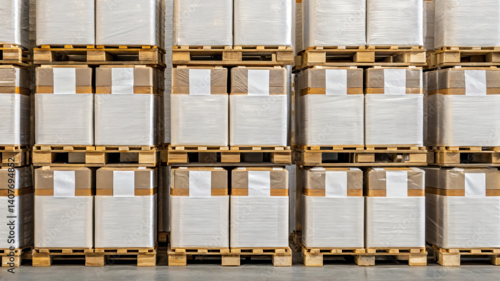 Poster efficient packaging and logistics are essential for quality control in warehouse operations where pa