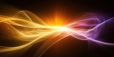 Abstract energy waves