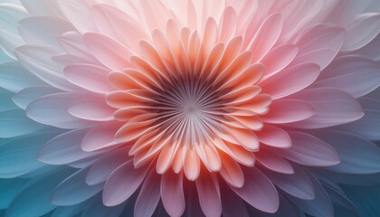 Captivating floral bloom nature's palette abstract art vibrant colors close-up view botanical beauty