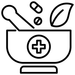 Herbal Treatment Icon