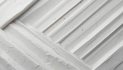 Obraz premium Textured white surface interior photography minimalist design abstract elements close-up view modern aesthetics for contemporary spaces