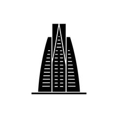 creative details Skyscraper Icon Vector Illustration